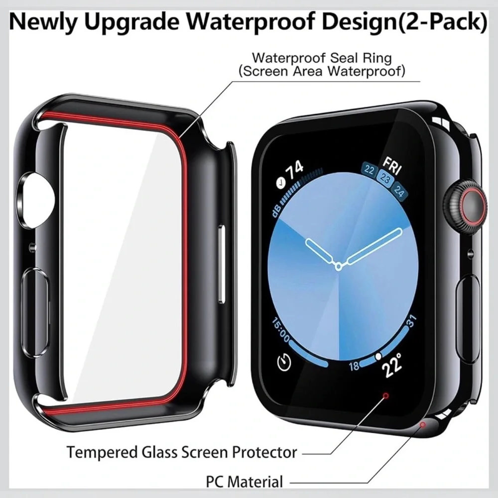 $3 Waterproof Black Smartwatch Case New in Box. $3 WITH ANY ORDER OF $10 OR MORE
